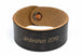 Round Edge Cuff - Black (engraved)