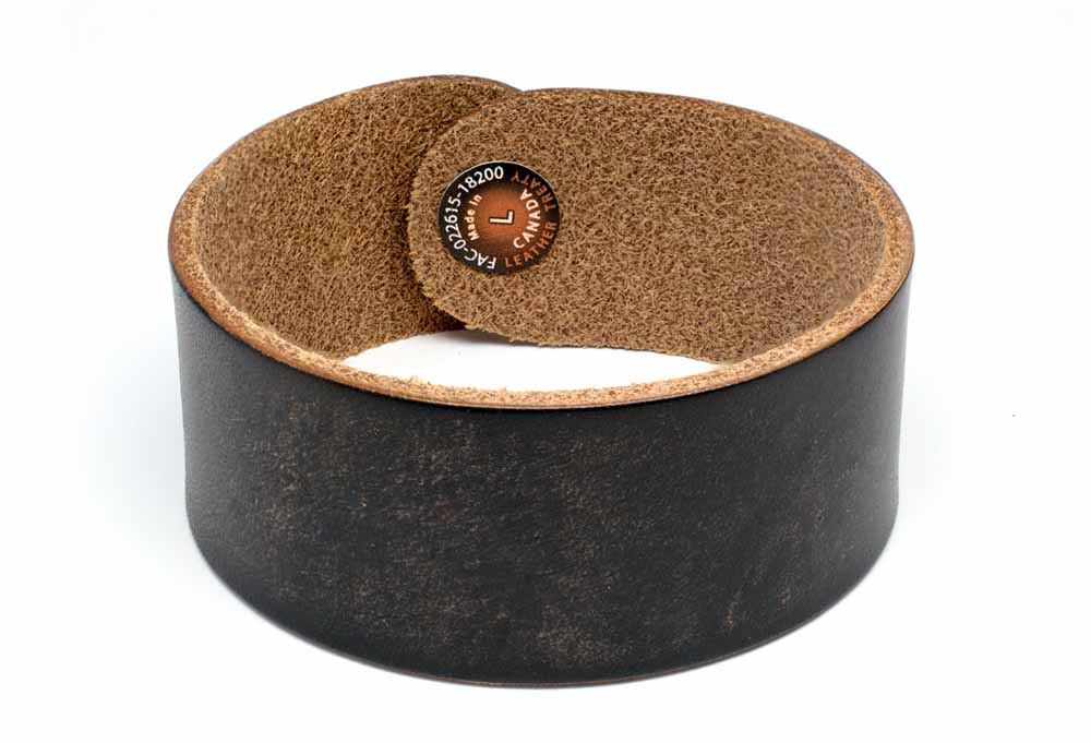 Round Edge Cuff - Black