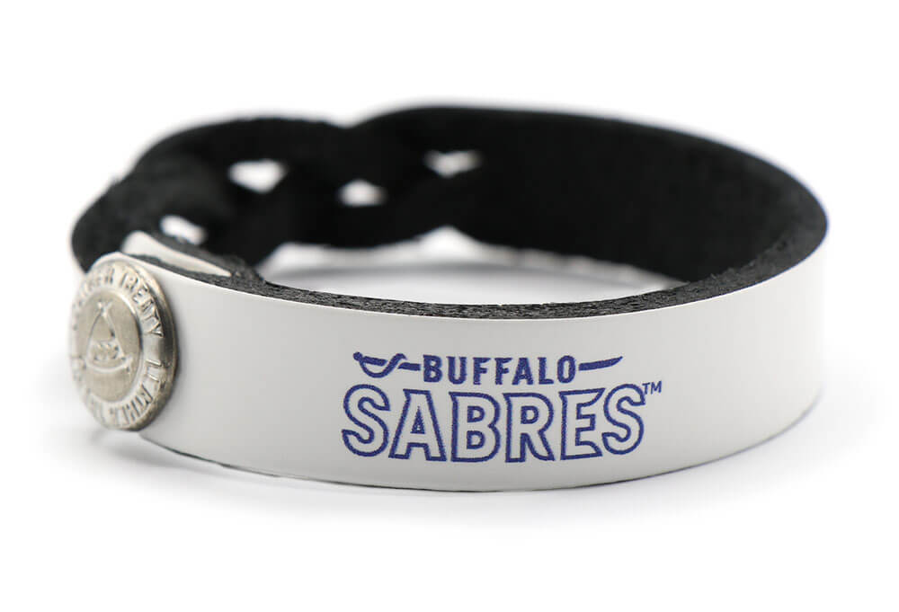 Buffalo Sabres Braided One Side Bracelet