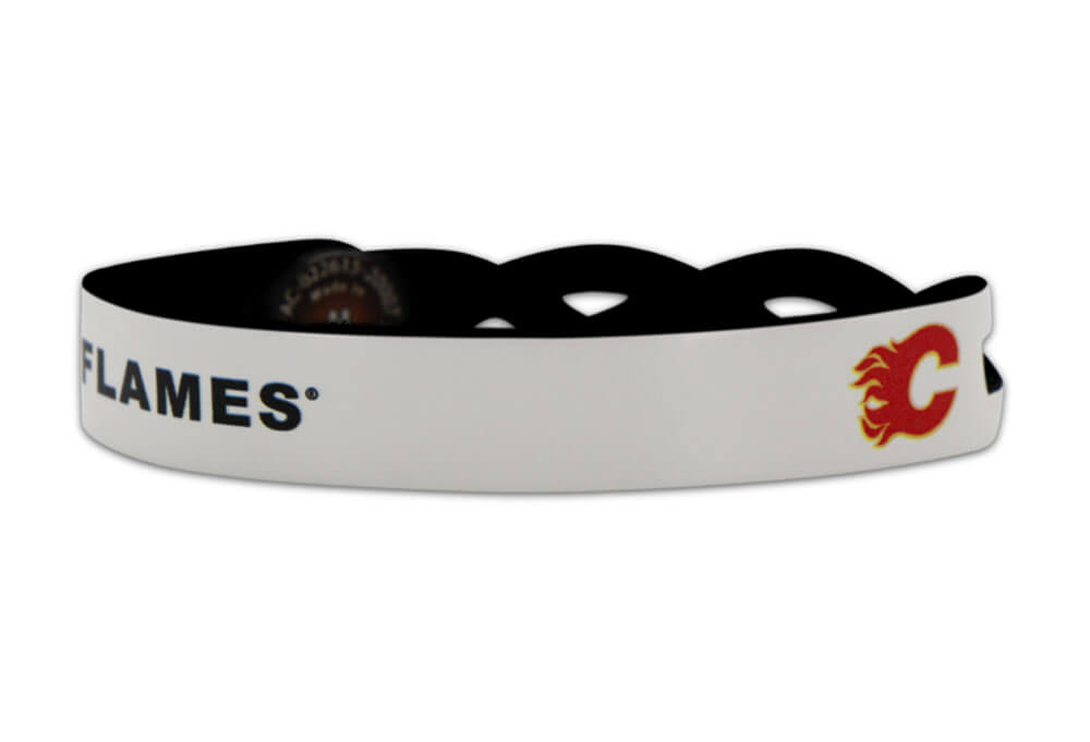 Calgary Flames Braided One Side Bracelet