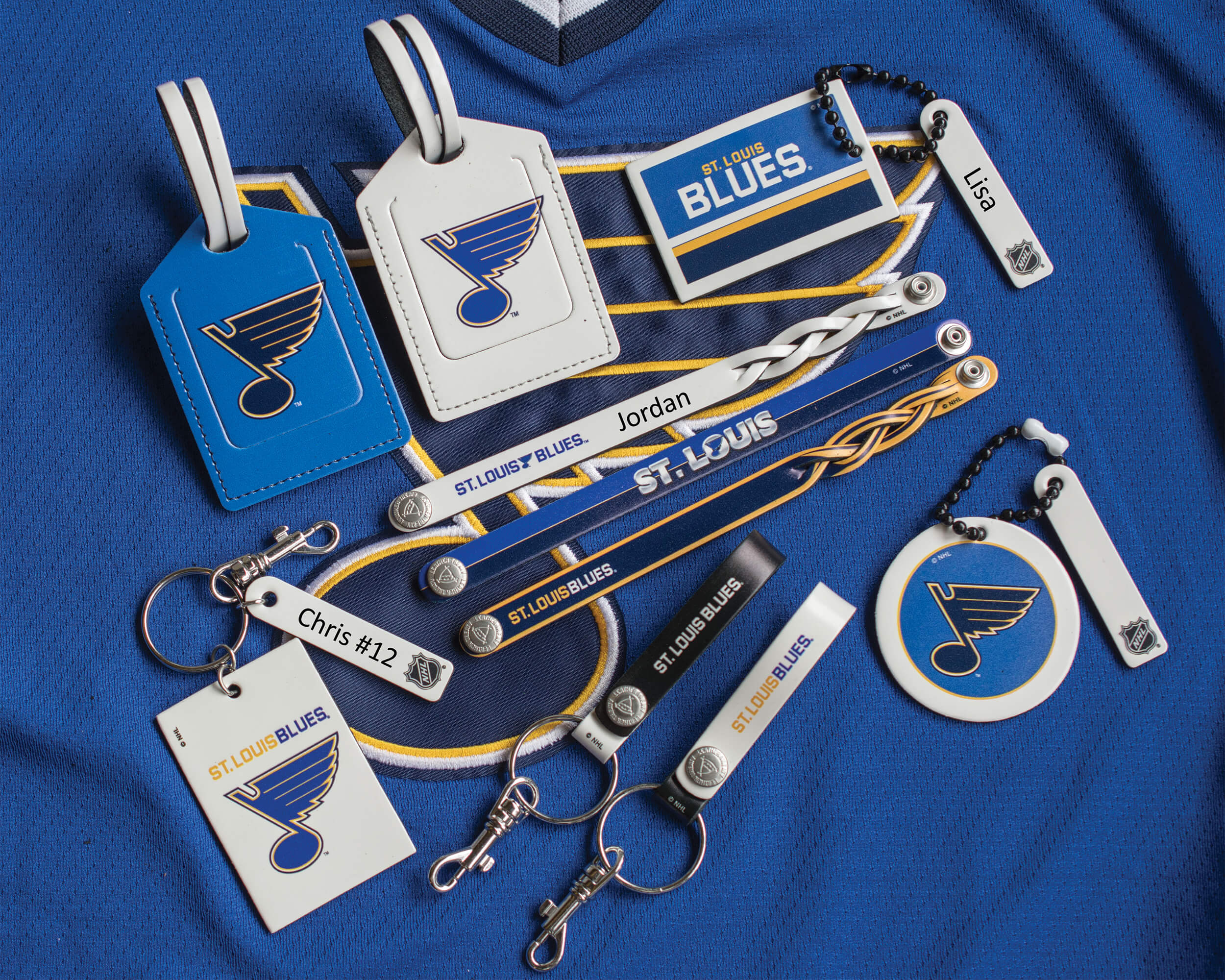 NHL, Jewelry, Go St Louis Blues Bracelet