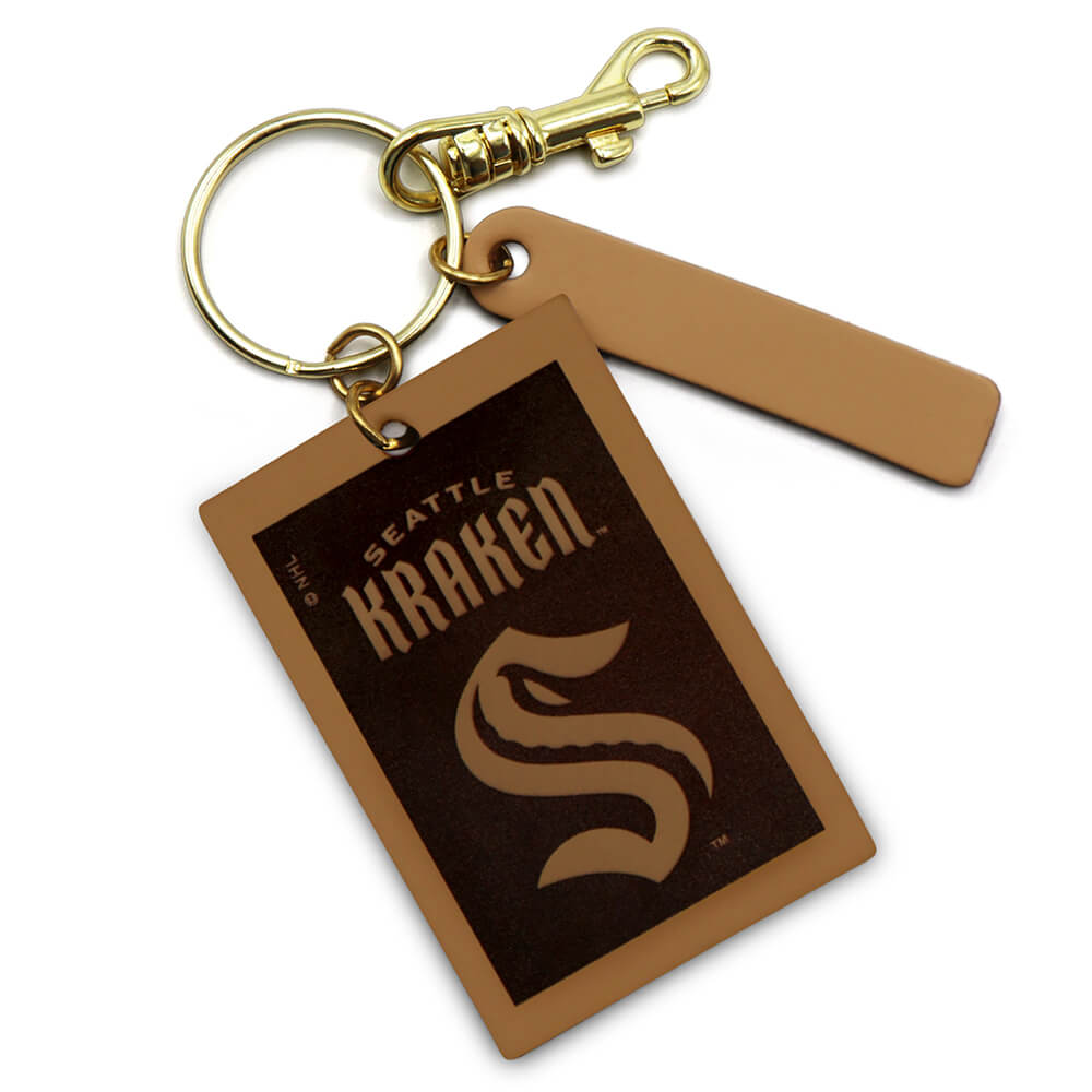 Seattle Kraken Badge Holder Key Ring – Cougarwear