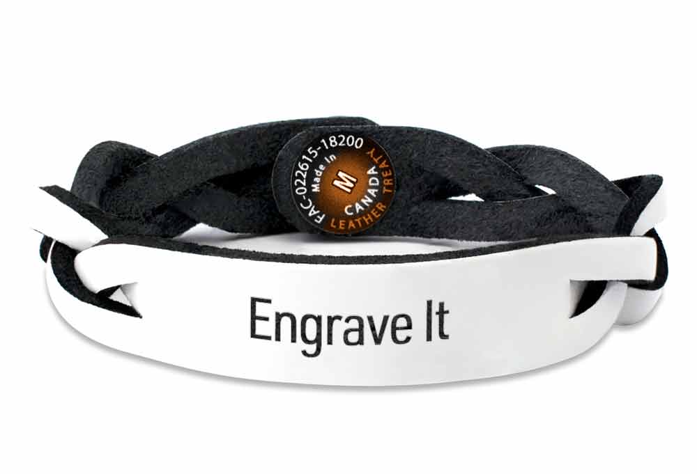 Genuine Veg Tan Leather Bracelet, Monogram Engraved Leather Bracelets, Custom Leather Bracelets, Skinny Personalized Leather Bracelets