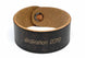 Round Edge Cuff - Black (engraved)